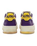 Baskets en Cuir Bicolore Super Vintage Low violettes