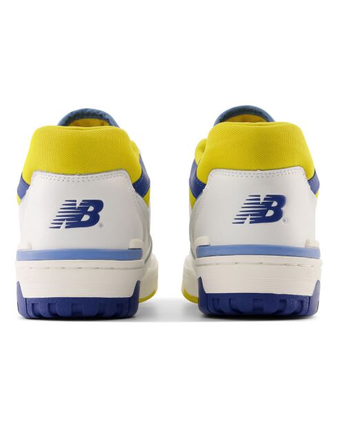Baskets 550 blanc/jaune