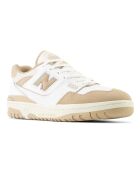 Baskets 550 blanc/camel