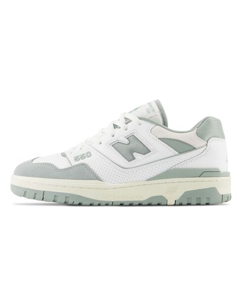 Sneakers 550 weiß/aquagrün