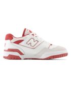 Baskets 550 blanc/rouge