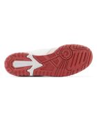 Baskets 550 blanc/rouge