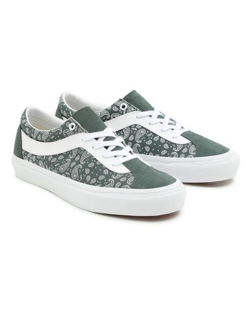 Dunkelgrüne Bold Bandana Sneakers