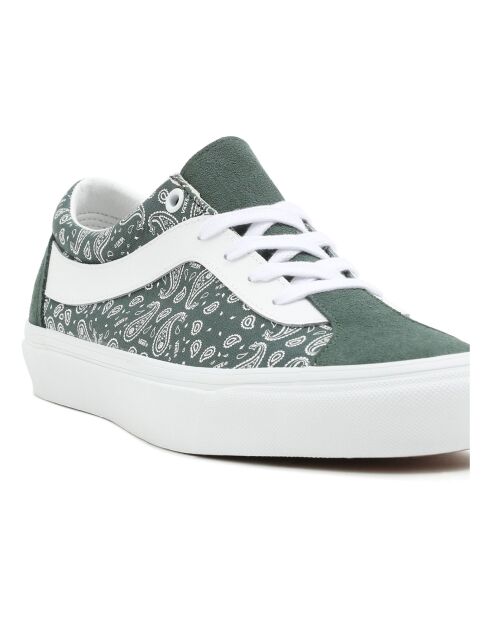 Dunkelgrüne Bold Bandana Sneakers