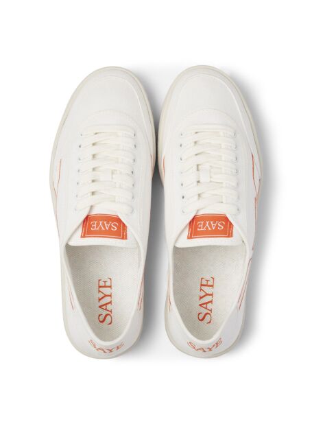 Baskets '65 Vegan blanc/orange