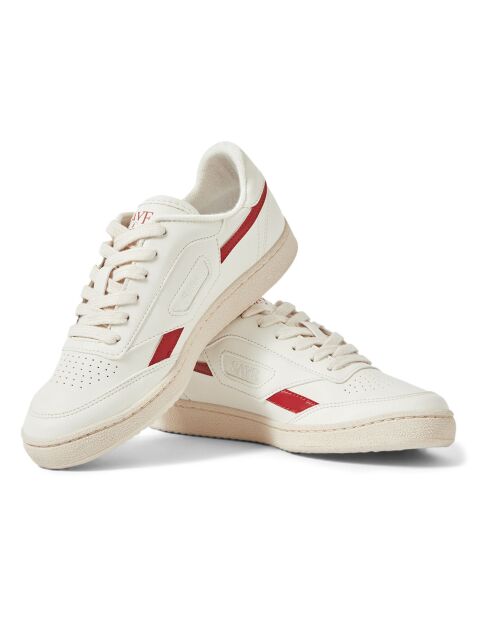 Baskets '89 Vegan blanc/rouge