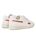 Baskets '89 Vegan blanc/rouge