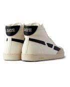 Baskets '89 Montantes Vegan blanc/noir