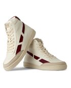 Baskets '89 Montantes Vegan blanc/bordeaux