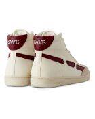 Baskets '89 Montantes Vegan blanc/bordeaux