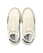Baskets '89 Montantes Vegan blanc/vert foncé