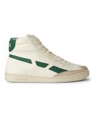 Baskets '89 Montantes Vegan blanc/vert foncé