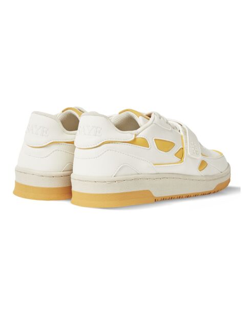 Baskets '92 Vegan blanc/jaune