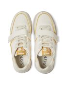 Baskets '92 Vegan blanc/jaune