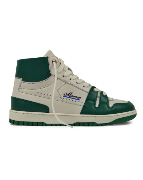 The Brooklyn High Sneakers in Weiß/Grün