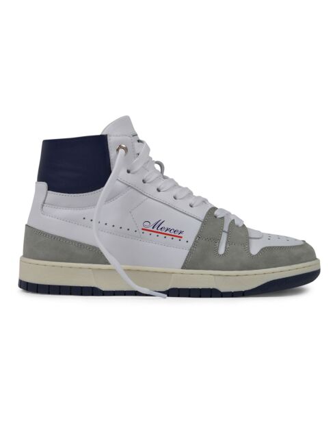 Baskets The Brooklyn High blanc/gris