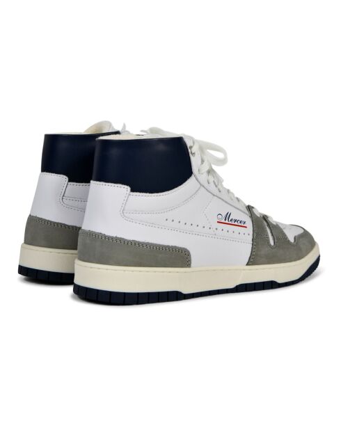 Baskets The Brooklyn High blanc/gris