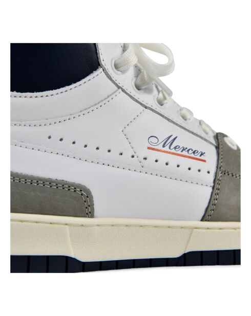 Baskets The Brooklyn High blanc/gris