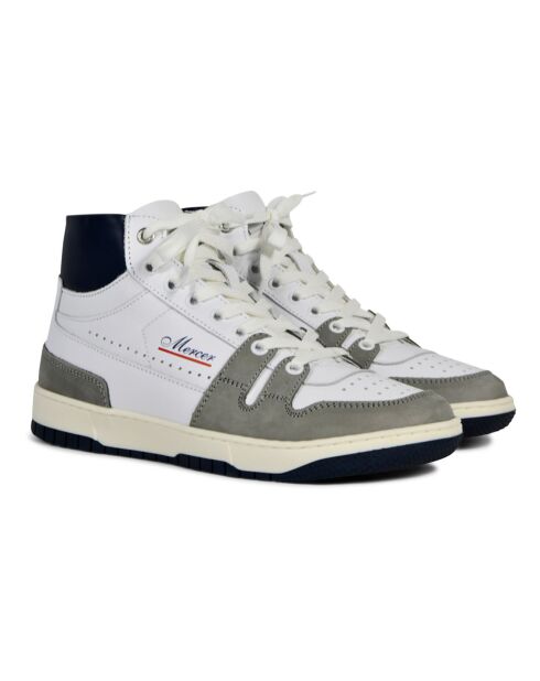 Baskets The Brooklyn High blanc/gris