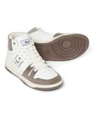 Baskets The Brooklyn High M Vintage blanc/taupe