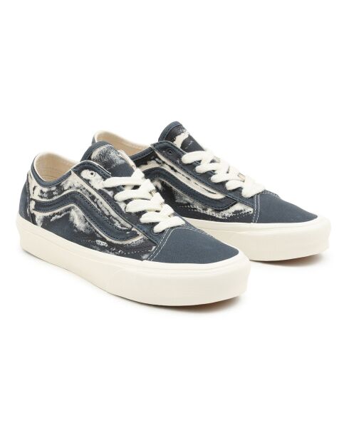 Old Skool Vegan blauwe jeansneakers