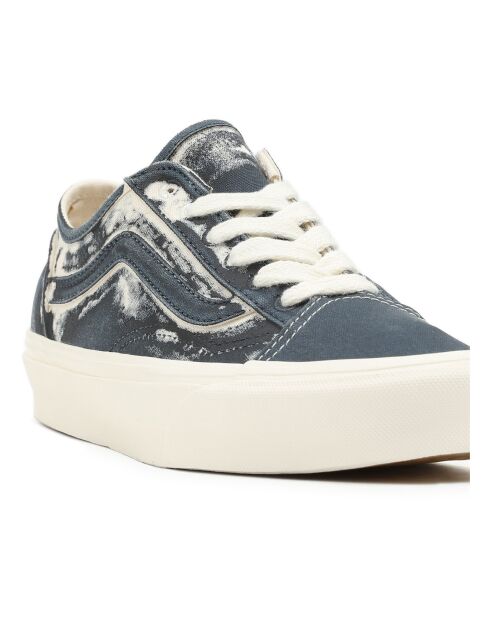 Old Skool Vegan blauwe jeansneakers