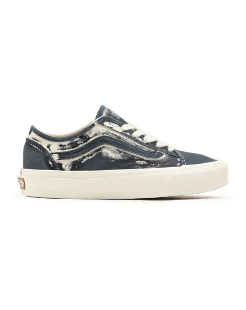 Old Skool Vegan blauwe jeansneakers