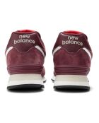 Baskets 574 bordeaux