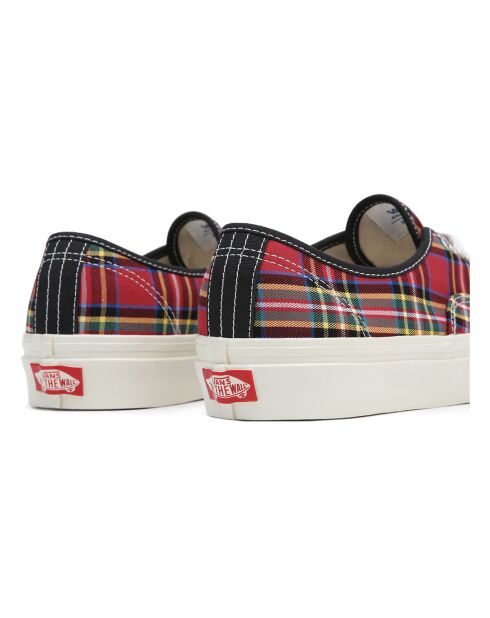 Authentic 44 DX Karierte rote Sneakers