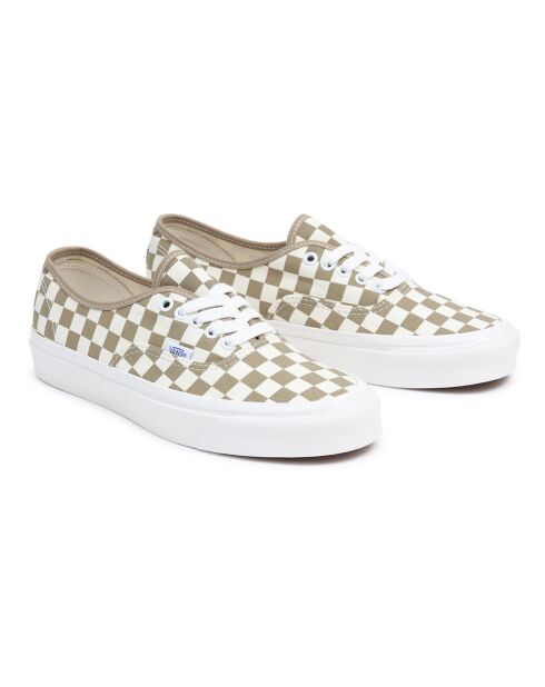 Baskets Authentic 44 DX Checkerboard beiges