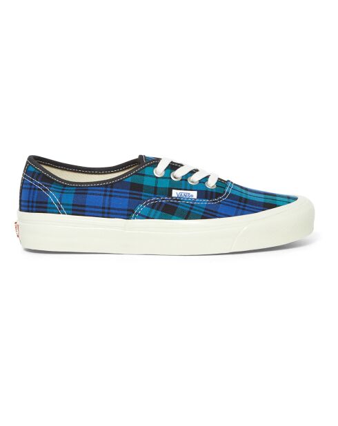 Baskets Authentic 44 DX Plaid bleu vert