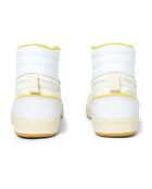 Baskets UA Lowland Hi CC JMP blanc/jaune pâle