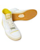 Baskets UA Lowland Hi CC JMP blanc/jaune pâle