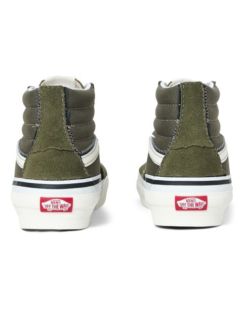 Baskets SK8-Hi Reconstruct vert kaki