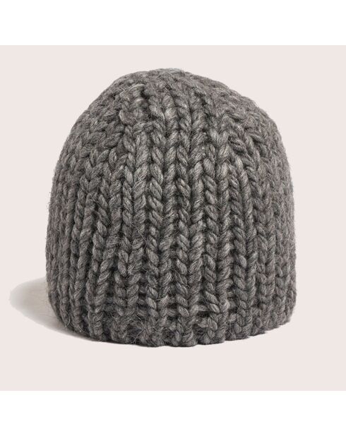 Bonnet en Laine mélangée Kouha gris