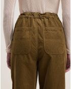 Pantalon en Velours milleraie Pasop military