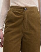 Pantalon en Velours milleraie Pasop military