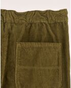 Pantalon en Velours milleraie Pasop military