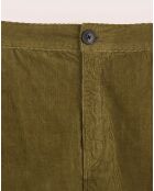 Pantalon en Velours milleraie Pasop military
