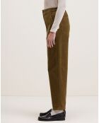Pantalon en Velours milleraie Pasop military
