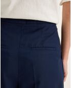 Pantalon de tailleur 100% Laine Tom naval