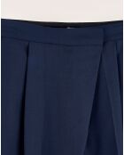 Pantalon de tailleur 100% Laine Tom naval