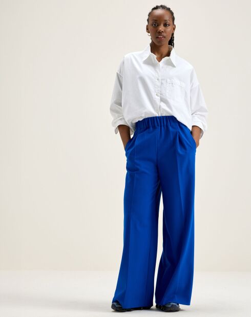 Pantalon large Vespa lazuli