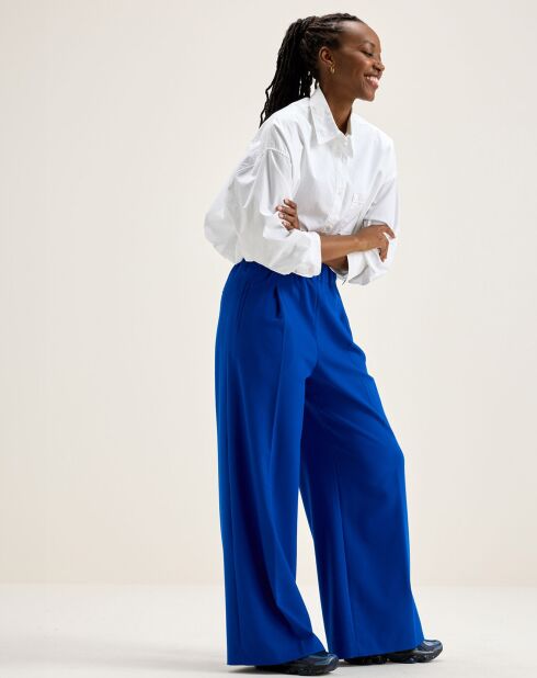Pantalon large Vespa lazuli