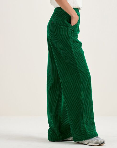 Pantalon en Velours côtelé Gabor chlorophile