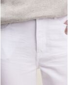 Jean droit Pony blanc