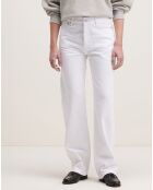 Jean droit Pony blanc