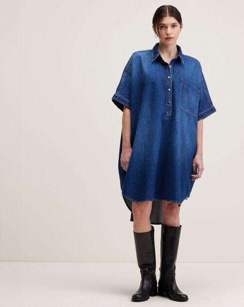 Robe en jean Klenn blue stone