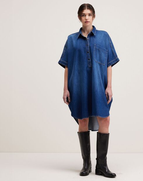 Robe en jean Klenn blue stone