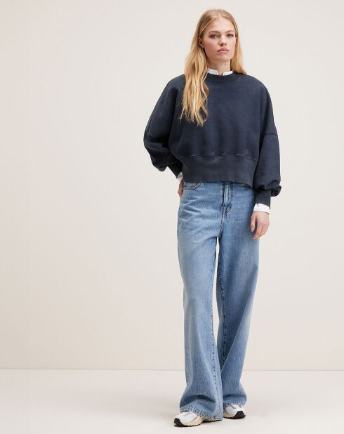 Sweat en Coton Bio Salva black beauty